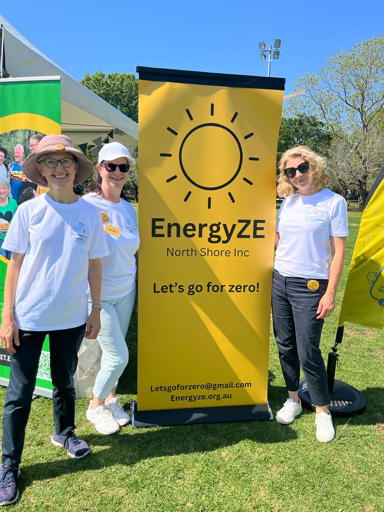 EnergyZE at Ku-ring-gai Council's Sustainable Futures Day, 2023